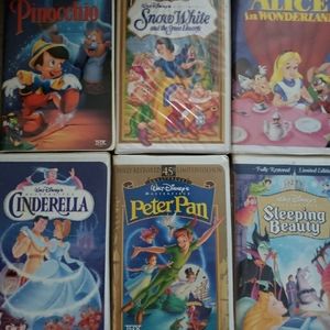 Disney VHS movie bundle